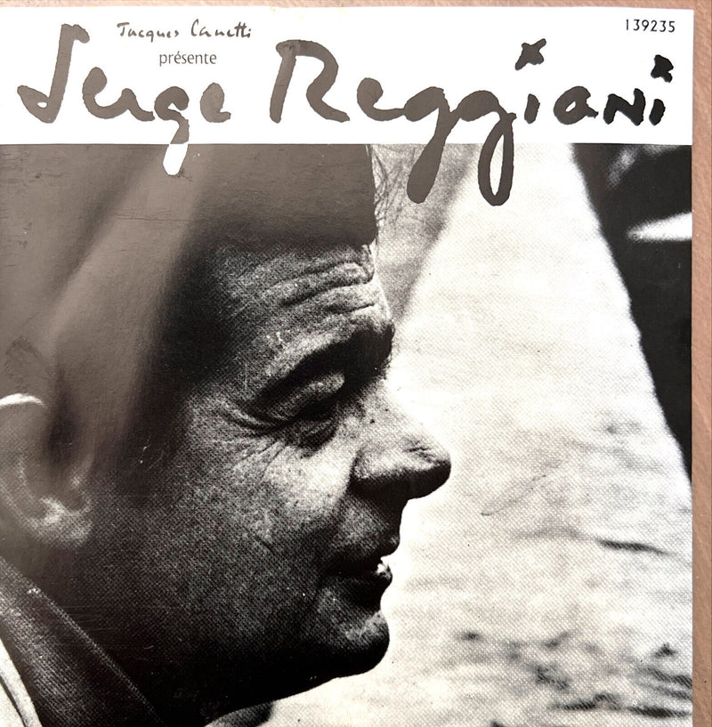 Serge Reggiani CD Jacques Canetti Présente Serge Reggiani