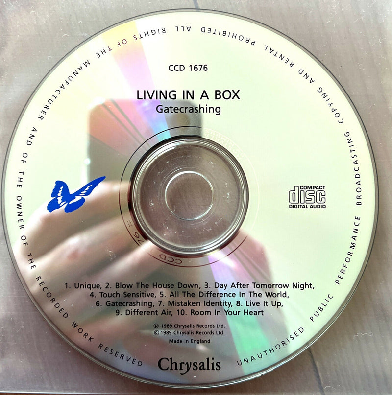 Living In A Box CD Gatecrashing