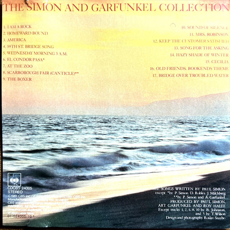 Simon And Garfunkel CD The Simon And Garfunkel Collection