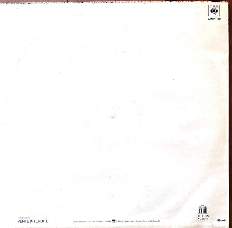 Julie Pietri 12" Nuit Sans Issue - Promo - France