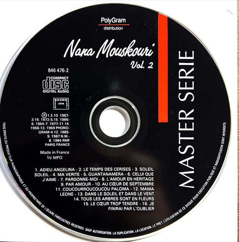 Nana Mouskouri CD Vol. 2