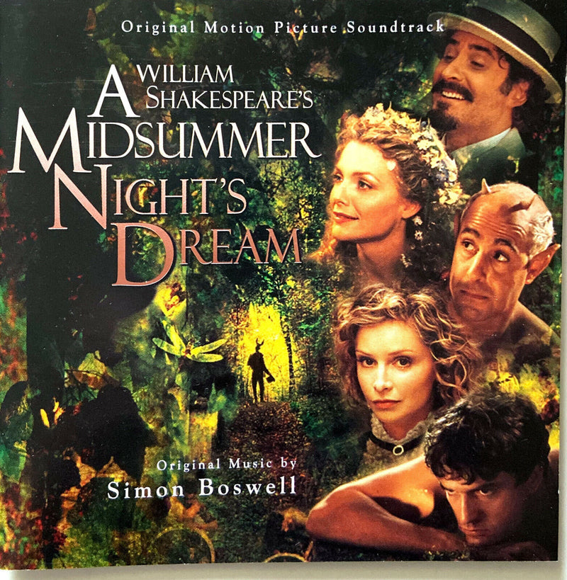 Simon Boswell CD William Shakespeare's A Midsummer Night's Dream (Original Motio