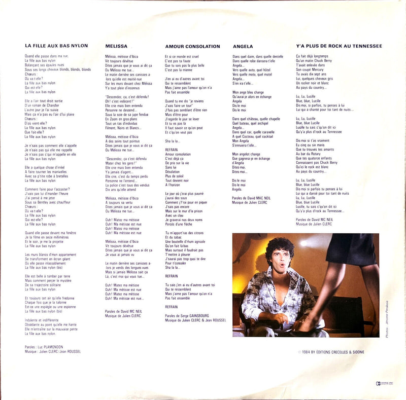 Julien Clerc LP Aime-Moi