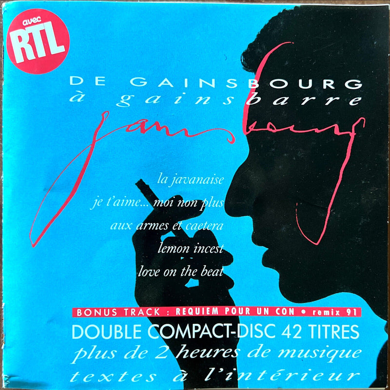 Gainsbourg 2xCD De Gainsbourg À Gainsbarre