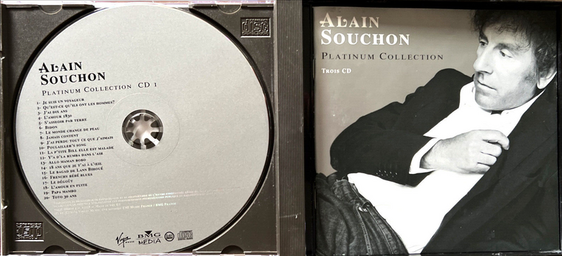 Alain Souchon 3xCD Platinum Collection