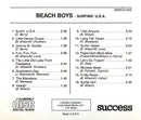 The Beach Boys ‎CD Surfin' USA - Europe (M/EX)