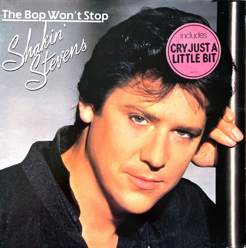 Shakin' Stevens LP The Bop Won't Stop