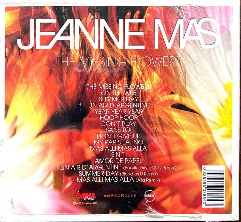 Jeanne Mas CD The Missing Flowers