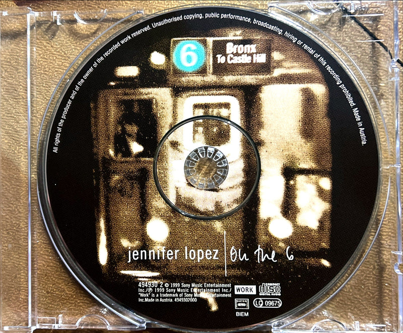 a cd with a picture of a train on it