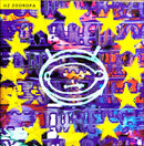 a picture of a picture of a building with stars on it