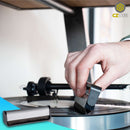 Brosse Antistatique en Fibre Carbone pour Entretien/Nettoyage Disque Vinyle 33/45/78 Tours