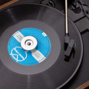 Adaptateur Universel 45 Tours 7" pour Disque Platine Vinyle - Accessoire Ø 3,8 cm pour 45t en Aluminium