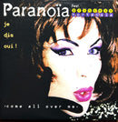 a magazine cover with a woman's face painted on it