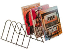 Rangement/ Étagère vinyle pour 75 vinyles | Métal noir mat