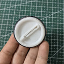 Badge rond "The Dark Side of the Moon" - Design classique, 4,4 cm