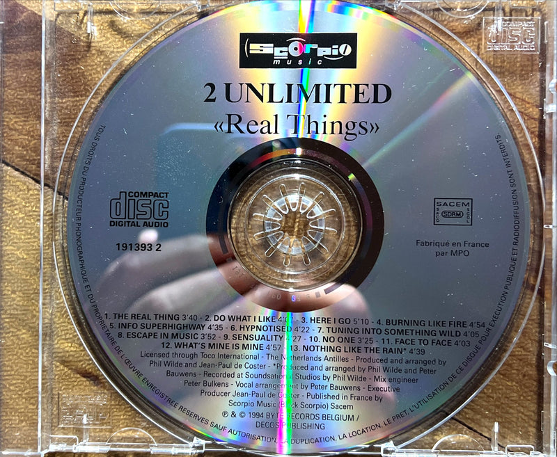 a cd that is in a clear case