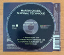 Martin Okasili - Survival Technique - Maxi CD - WEA 1996 (M/M)