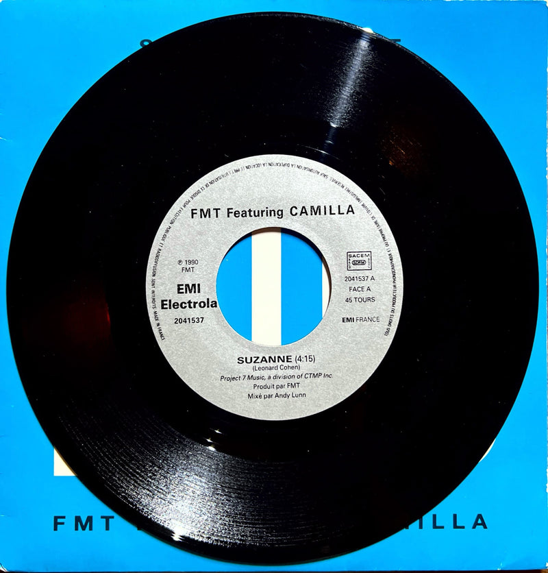 FMT Featuring Camilla - Suzanne / Lover, Come Back 45T EMI (VG+/VG+)