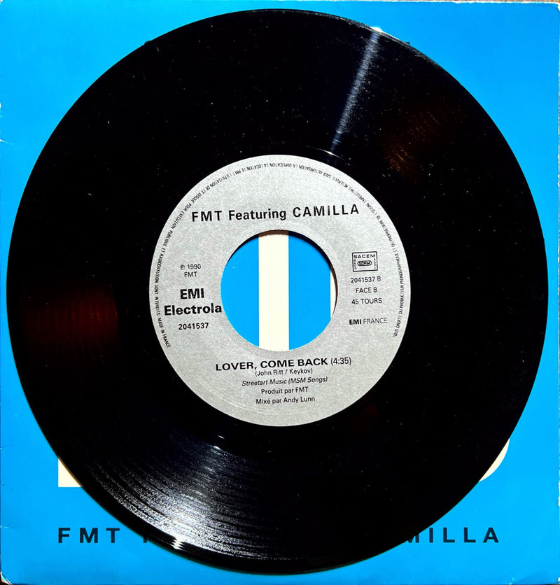 FMT Featuring Camilla - Suzanne / Lover, Come Back 45T EMI (VG+/VG+)