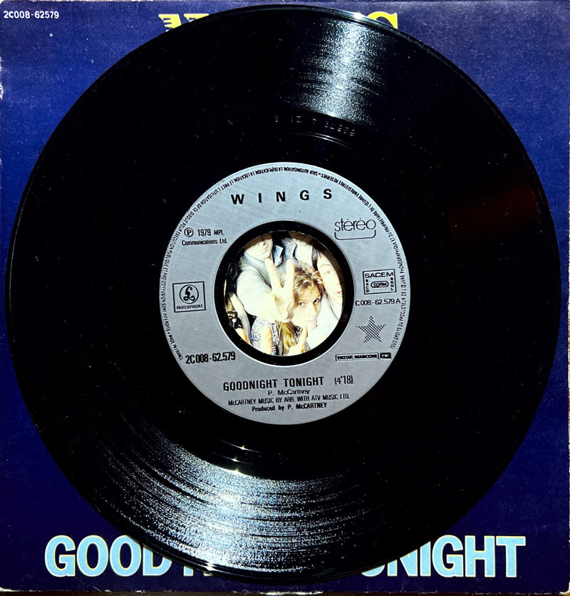 Wings - Goodnight Tonight / Daytime Nighttime Suffering 45T (VG+/VG+)