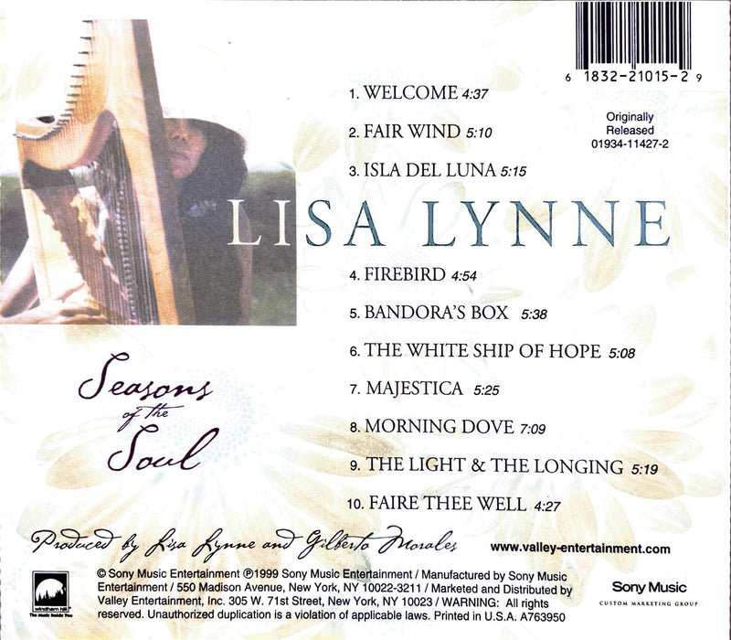 Lisa Lynne - CD - Seasons Of The Soul (NM/M)