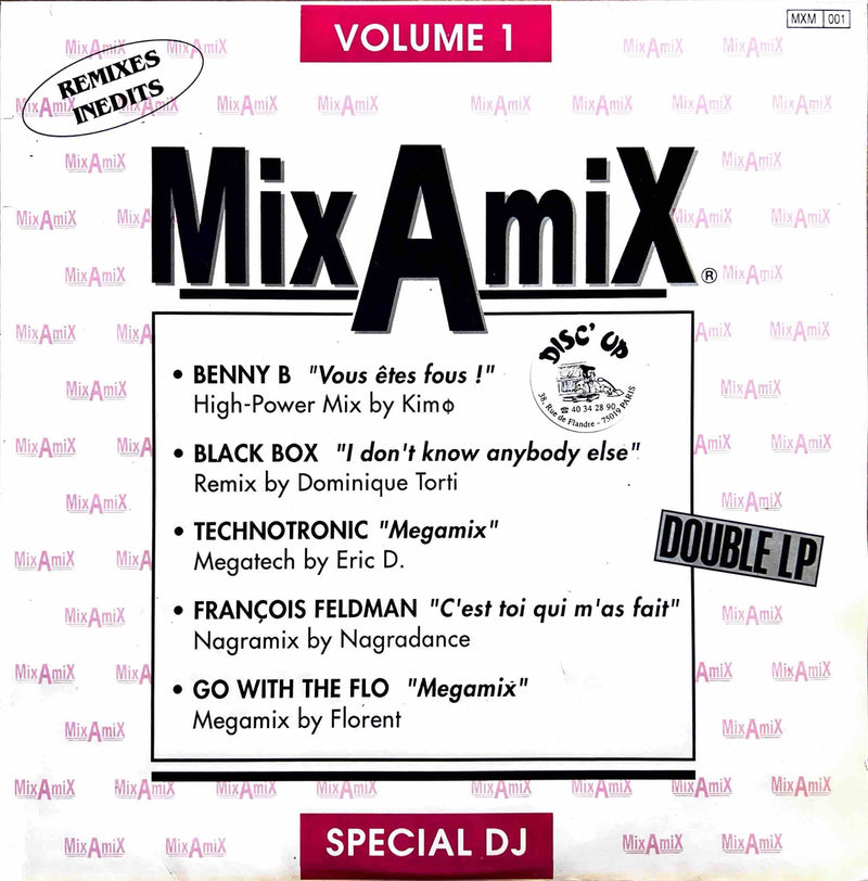 MixAmix Volume 1 - Double LP Spécial DJ (NM/NM)