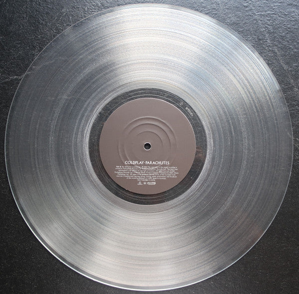 Coldplay LP Parachutes (Réédition vinyle clear 140g) (M/M - Scellé)