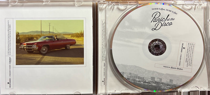 Panic! At The Disco - CD - Too Weird to Live, Too Rare to Die! (M/M)