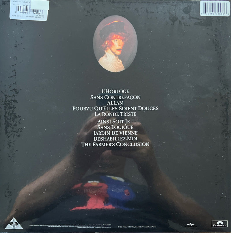Mylène Farmer LP Ainsi soit je… vinyle rouge FNAC (M/M - Scellé)