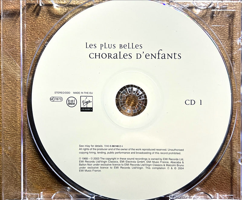 Compilation 2xCD Les Plus Belles Chorales d'Enfants (NM/NM)