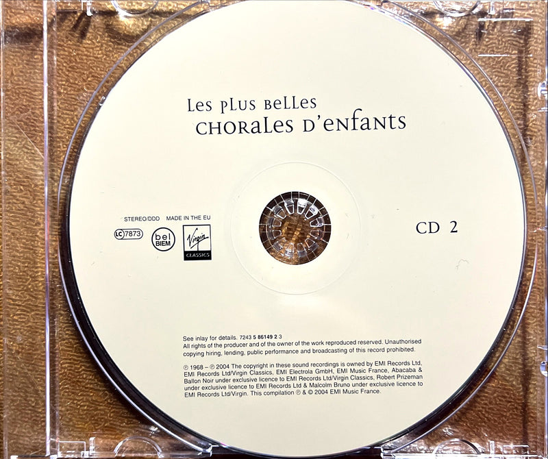 Compilation 2xCD Les Plus Belles Chorales d'Enfants (NM/NM)