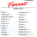 Jean Ferrat CD Ferrat 1970-1971 (NM/VG+)