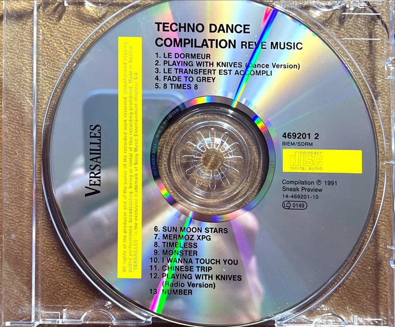 Compilation CD Techno Dance (VG+/NM)