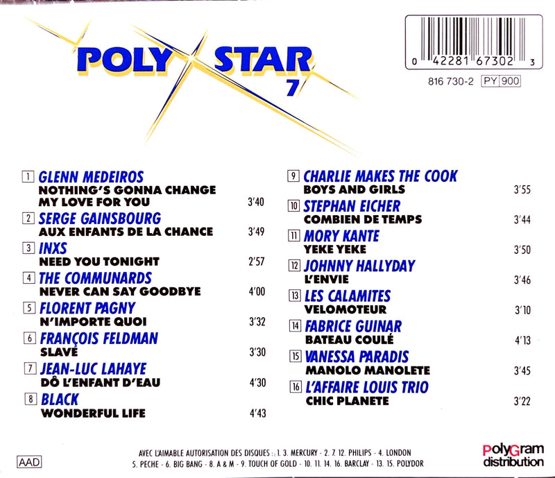 Compilation CD Polystar 7 (NM/M)