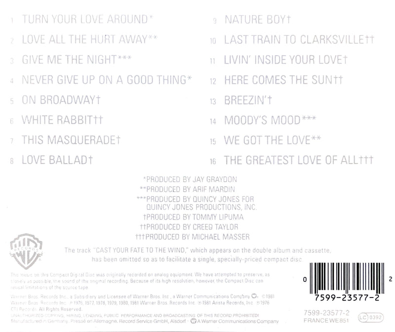 George Benson CD The George Benson Collection (VG+/VG+)
