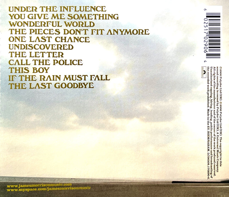 James Morrison CD Undiscovered (NM/NM)