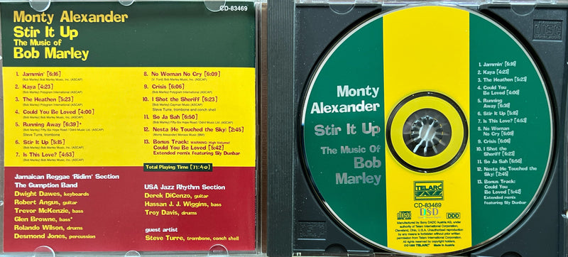 Monty Alexander - CD - Stir It Up: The Music Of Bob Marley (NM/M)