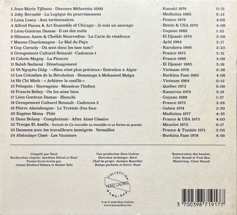 Par Les Damné·e·s De La Terre - CD - Des Voix De Luttes 1969-1988 (M/VG+)
