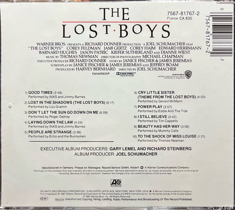 Bande Originale - CD - The Lost Boys (M/M)