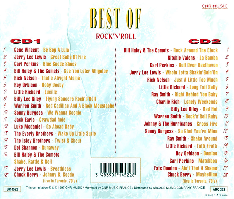 CD Best of Rock'n'Roll - Collection des Légendes du Rock! (VG+/M)