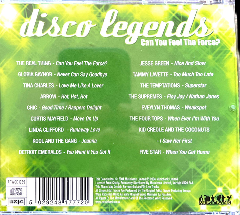 Disco Legends - Can You Feel The Force? - Compilation CD 2004 (M/M)