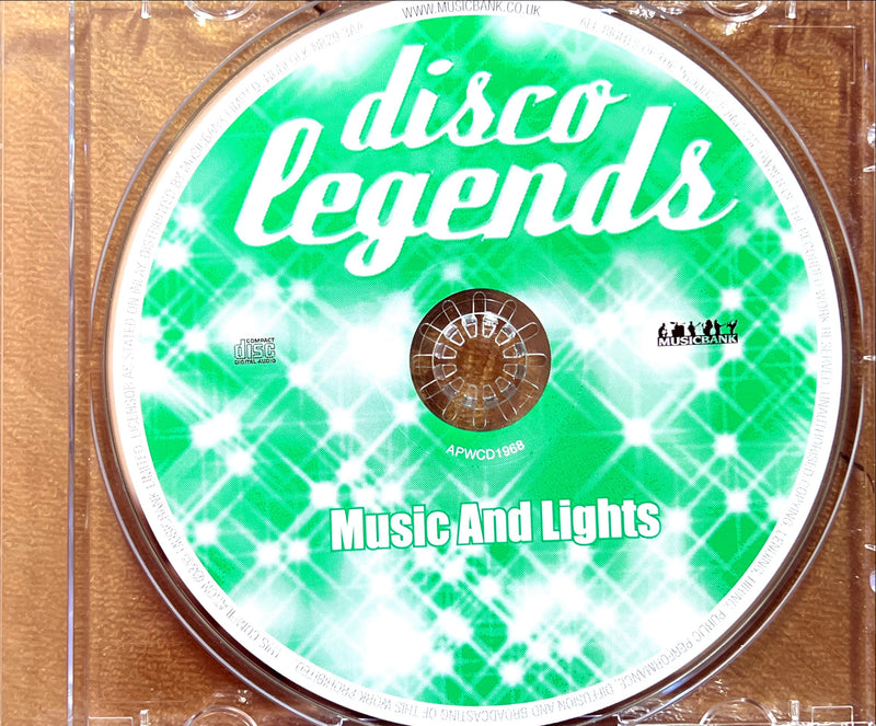 Disco Legends - Music and Lights - Compilation CD 2004 (NM/M)