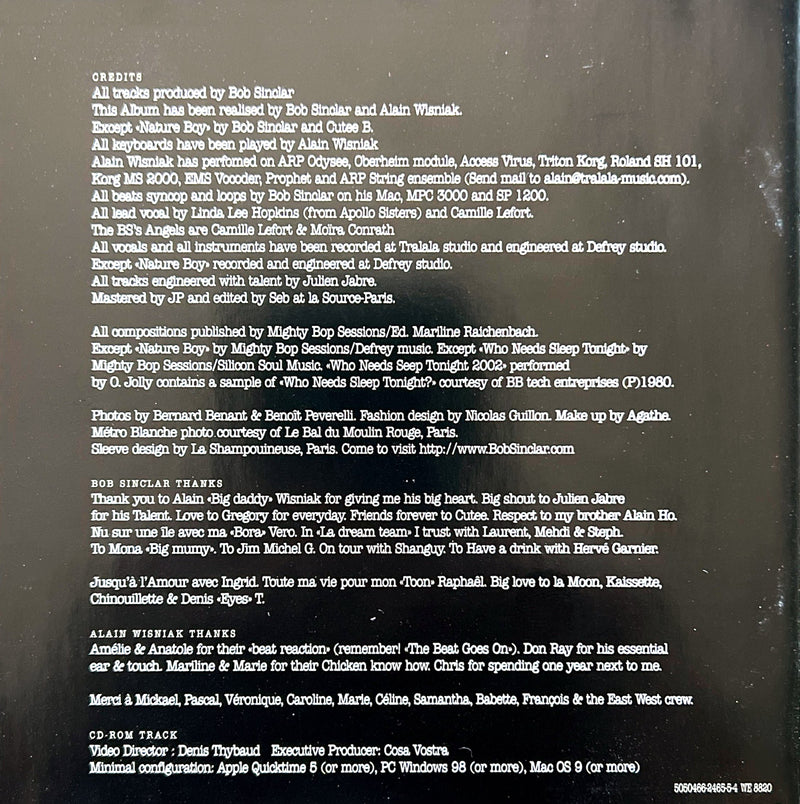 Bob Sinclar - III - CD Album 2003 (NM/NM)