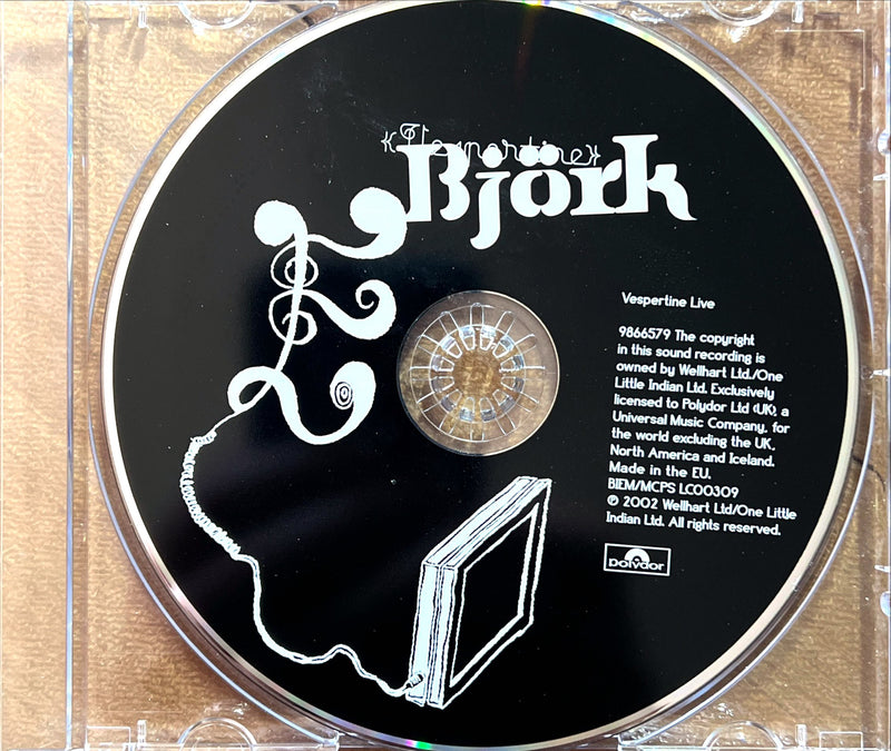 Björk - Vespertine Live - CD Album 2002 Édition Spéciale (NM/NM)