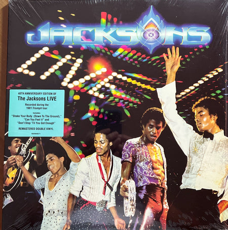 The Jacksons 2xLP Live (40th Anniversary Edition) (M/M - Scellé)