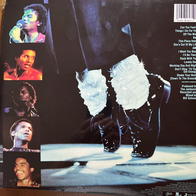 The Jacksons 2xLP Live (40th Anniversary Edition) (M/M - Scellé)