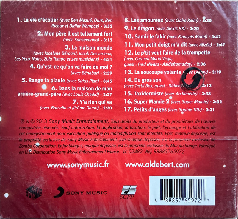 Aldebert - CD - Enfantillages 2 (M/M - Scellé)