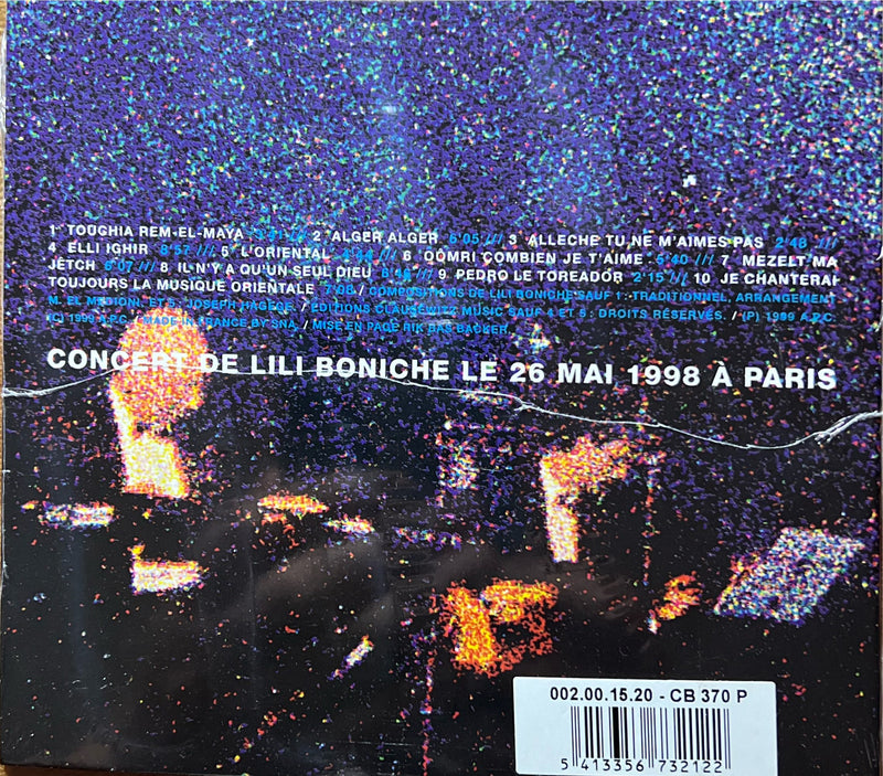 Lili Boniche - CD - Lili Live (M/M - Scellé)