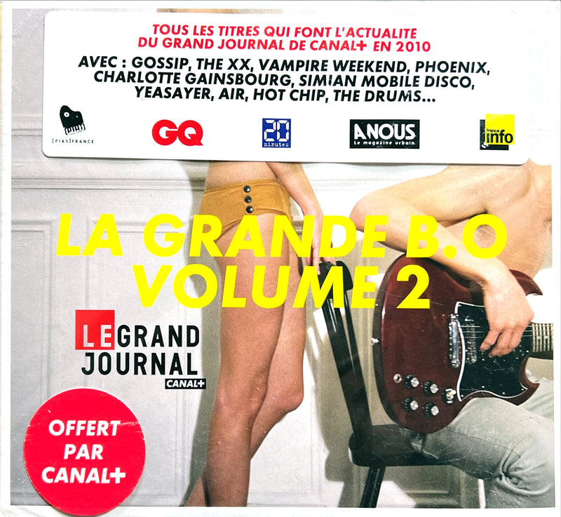 Compilation CD Le Grand Journal Canal + - La Grande B.O Volume 2 (M/M - Scellé)