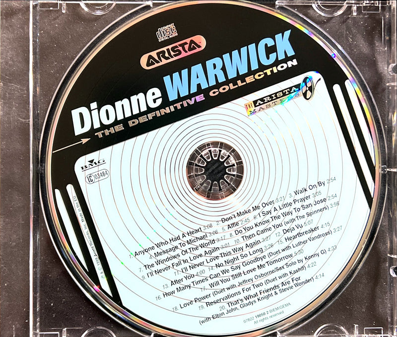 Dionne Warwick CD The Definitive Collection (NM/NM)